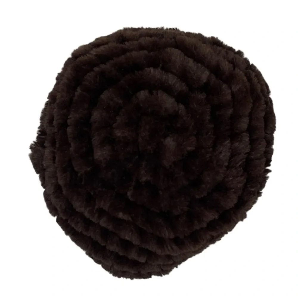 Vintage Fur Hat Calvin Klein Textured Knit Womens Winter Hat Lux Chocolate Brown - Picture 5 of 13